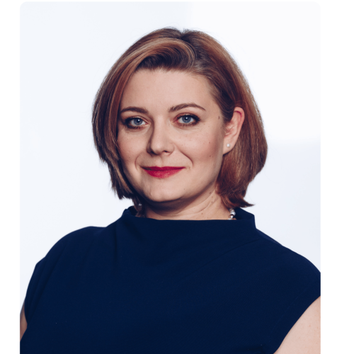 Portret Anny Zielińskiej-Wolfigiel, trenerki i konsultantki HR Pracowni Gier